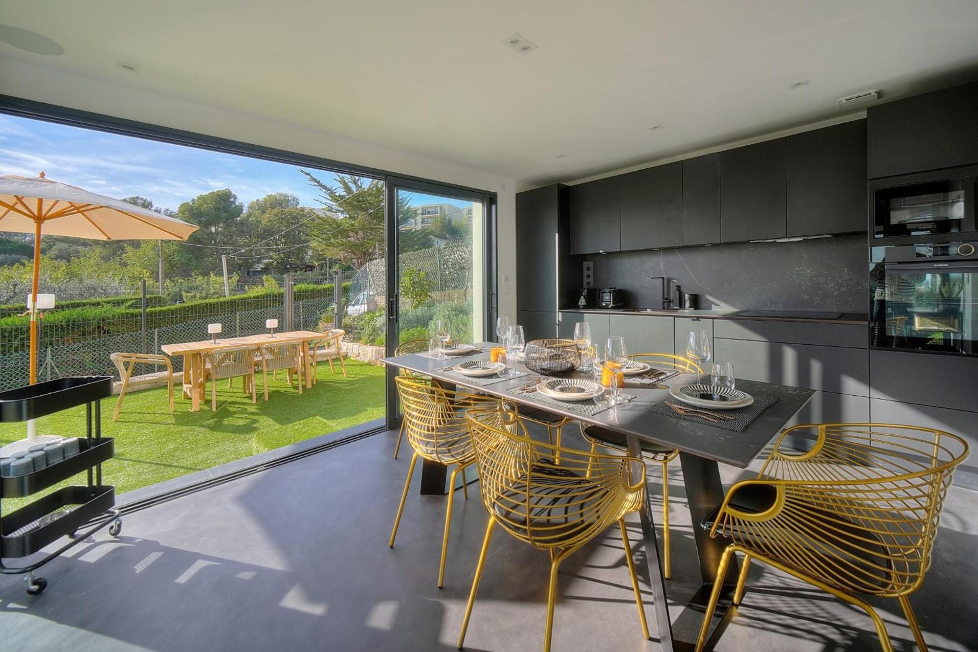 Immogroom - Superbe Villa - Piscine - Vue Mer - Parking - Clim Vallauris Extérieur photo