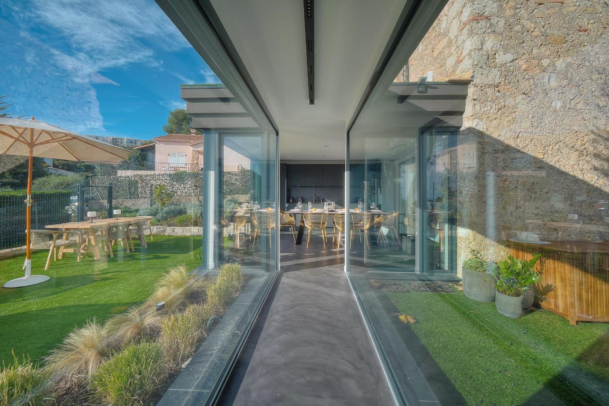 Immogroom - Superbe Villa - Piscine - Vue Mer - Parking - Clim Vallauris Extérieur photo