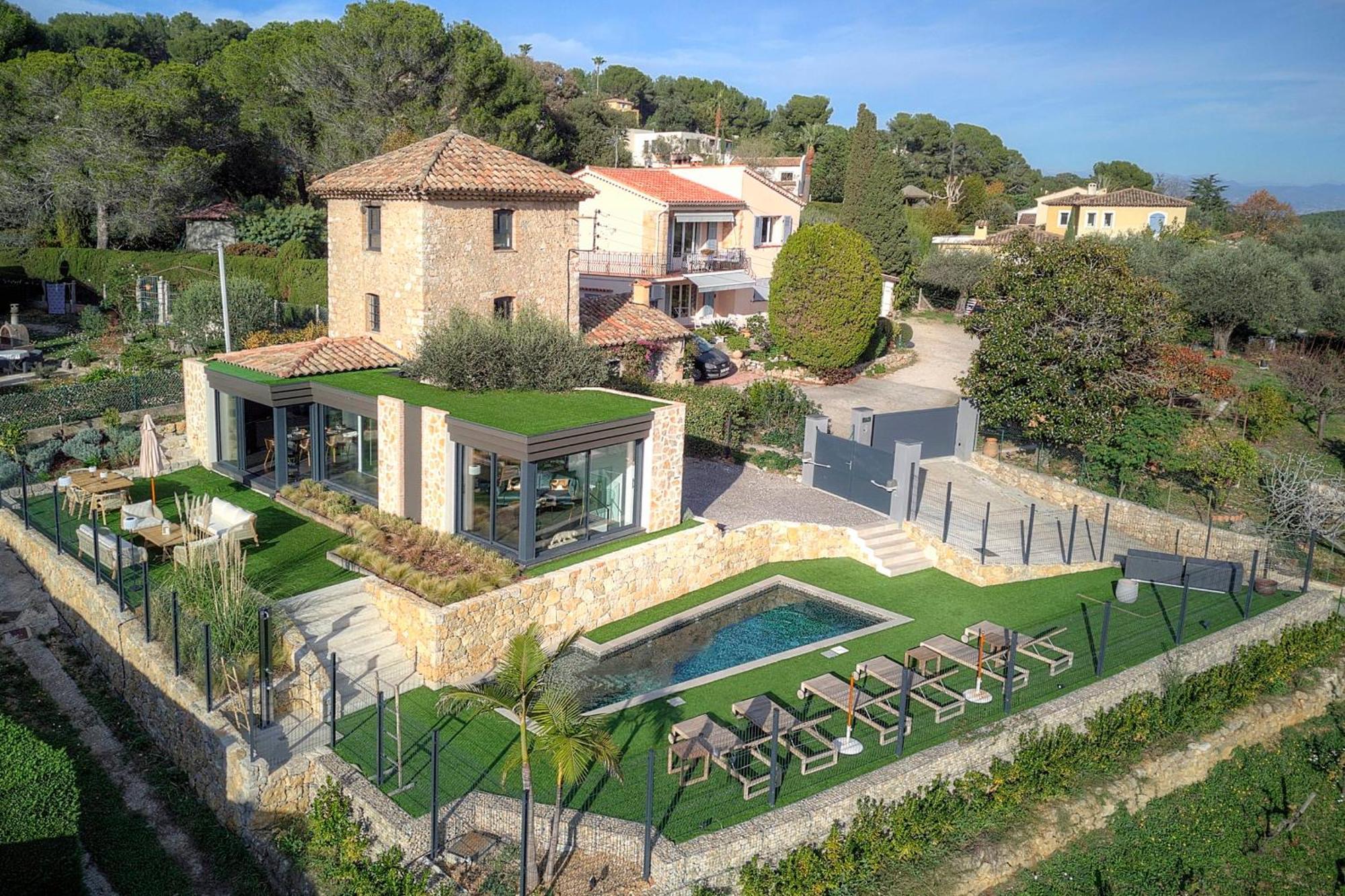 Immogroom - Superbe Villa - Piscine - Vue Mer - Parking - Clim Vallauris Extérieur photo